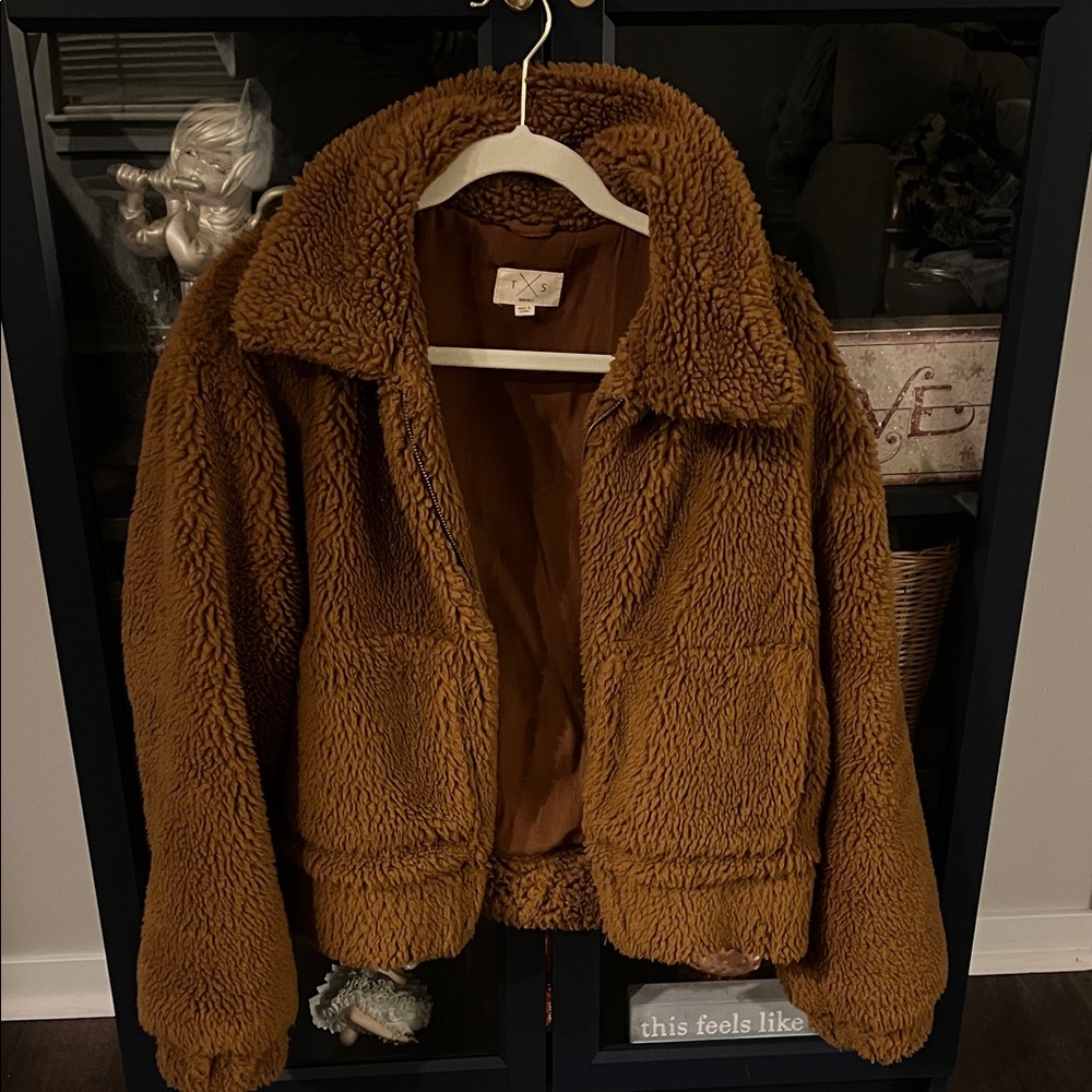 Brown Sherpa Jacket